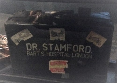 Dr Stamford's suitcase